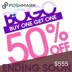 BOGO get lesser one 50%